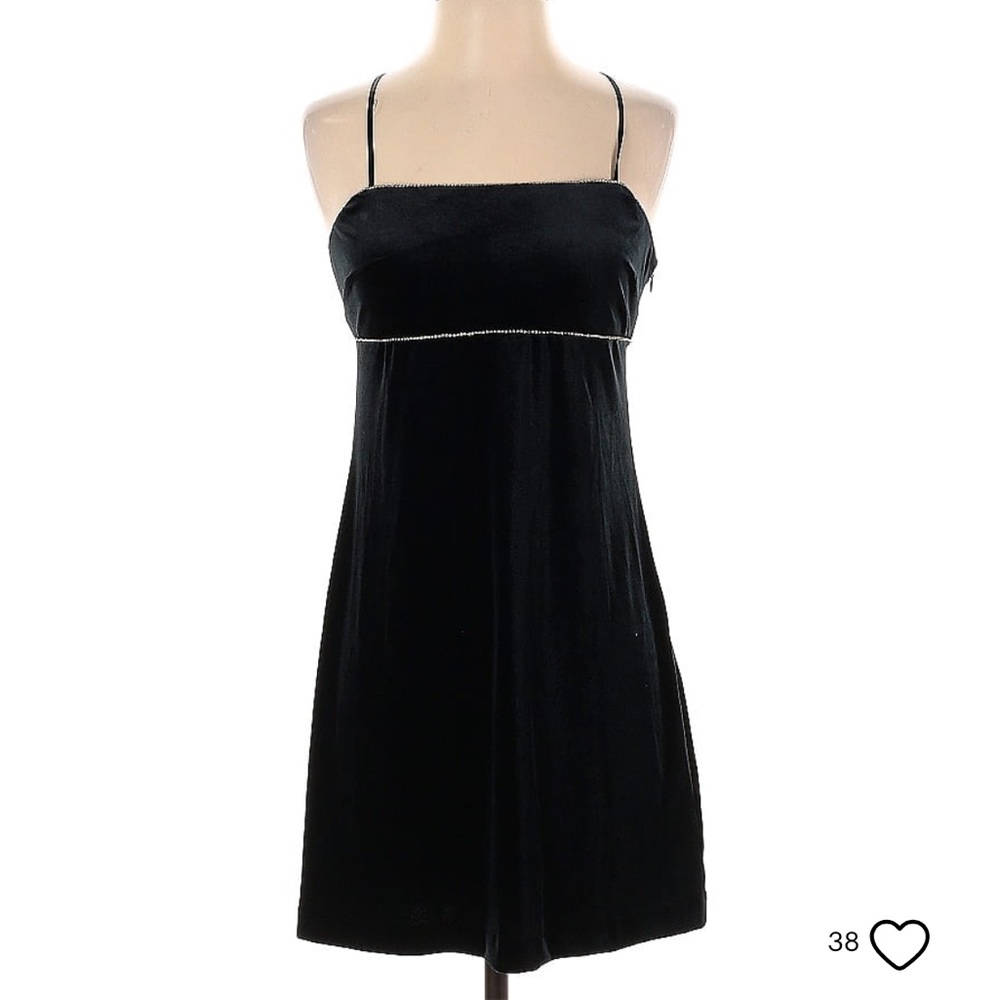 Urban Outfitters velvet mini dress